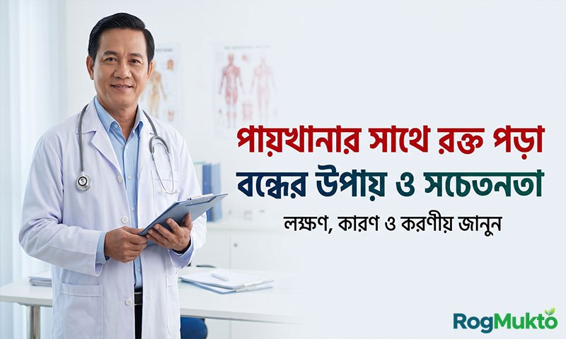পায়খানার সাথে রক্ত পড়া বন্ধের উপায়
